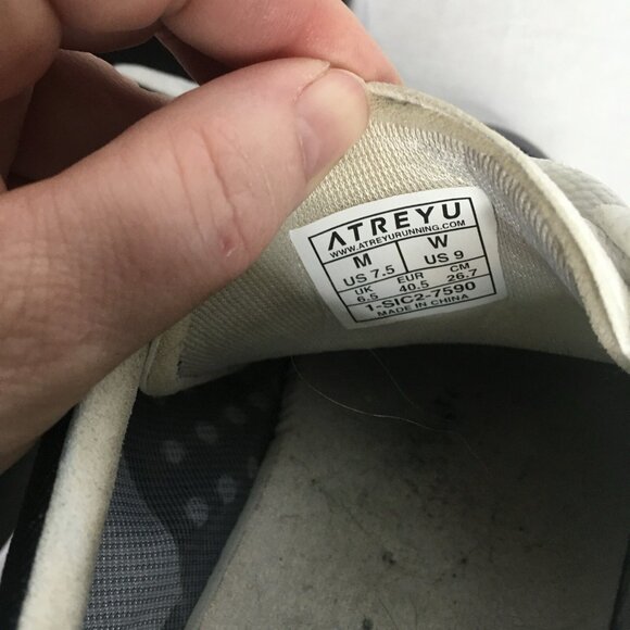 Atreyu Daily Trainer -Running Shoes Unisex Sneakers Men  7.5 Women 9 Black - Picture 12 of 12